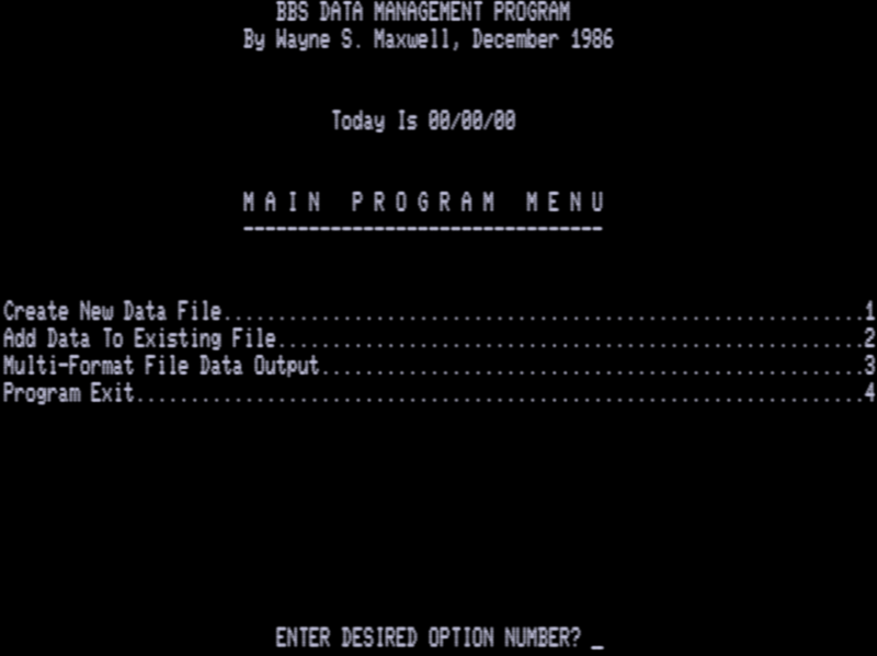 Screen shot